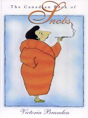 cover image of The Canadian Book of Snobs